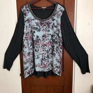 Plus size Maurice’s brand embellished top